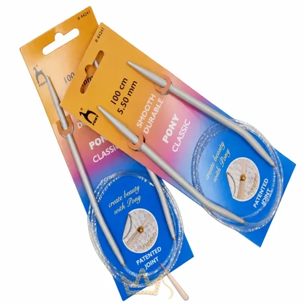 Pony circular knitting needle 100cm
